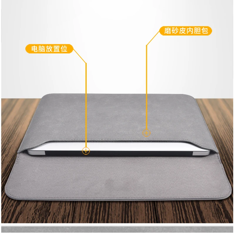 Laptop Bag Sleeve For Carcasa Macbook Pro Case  Air 13 15.3 M1 M2 14 16 2023 Coque Mac Book Air 13.6 M2 2022 Pouce PU Cases 15