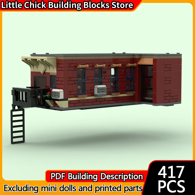 

City Street View Model MOC Building Bricks Apartment Complex Floor Modular Technology Children Holiday Gifts Assemble Toys Suit