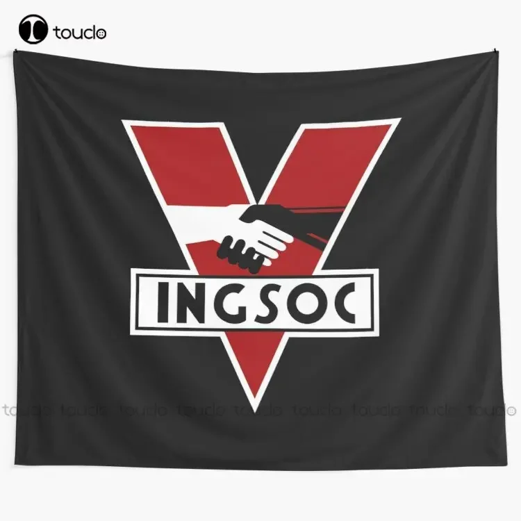 New Ingsoc Big Brother Ingsoc Tapestry Horizontal Tapestry Tapestry Wall Hanging For Living Room Bedroom Dorm Room Home Decor