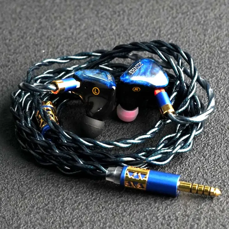 سماعات أذن XINHS HS98 الرائدة - 1DD+4BA+2EST - غلاف ياقوتي - صوت دافئ وشفاف - درجة HiFi Audiophile #2