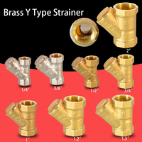 Brass Y Type Strainer Check Valve 1/4\