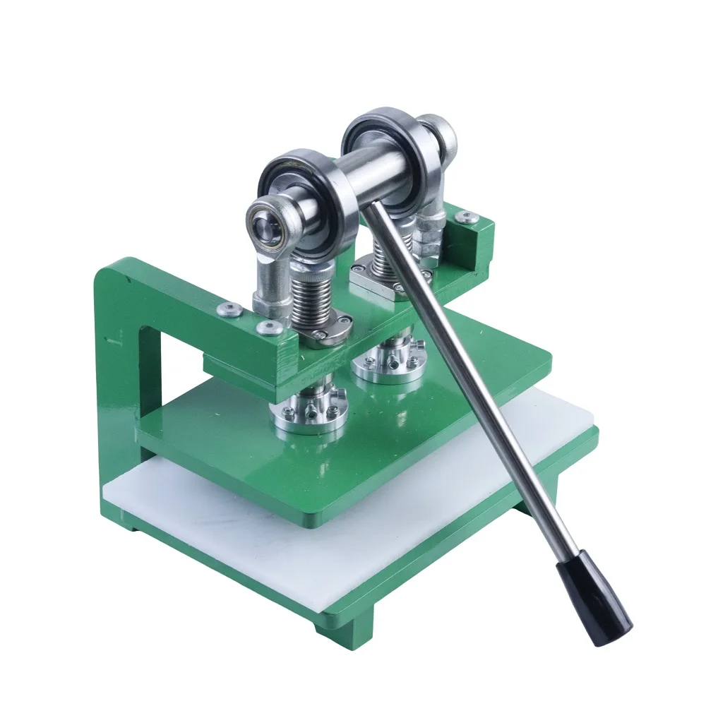 Manual Die Cutting Machine, Small Stamping Press for Leather Fabric Paper, Hand Punch Press 150x250mm