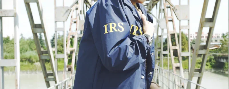 IRS-CI US Internal Revenue Service Strong Tax Police Identification Jacket