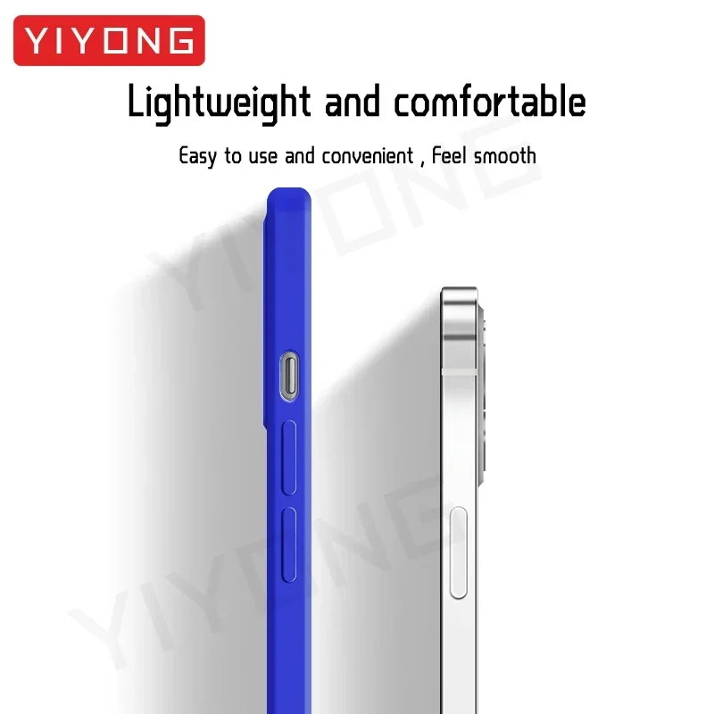 For Mi12 Case YIYONG Silky Liquid Silicone Soft Cover For Xiaomi Mi 12 X 12X 12T 13 11 T Pro Xiomi Mi12X Mi12T Mi13 Lite Cases