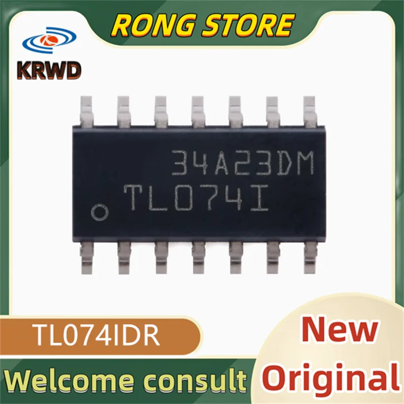 30PCS TL074I New Original TL074IDR TL074IDT  SOIC-14