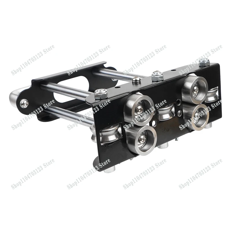 

Folder drop and roll folding tool for stabilizing roof vehicles