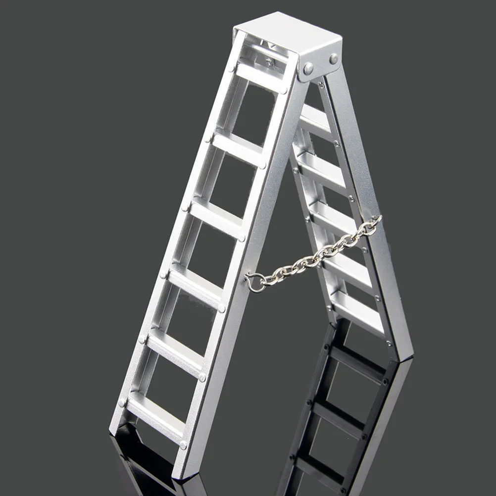 100Mm Rc Car Accessories Plastic Simulation Ladder For 1:10 Climbing Crawler Buggy Truck Decor Herringbone Ladder