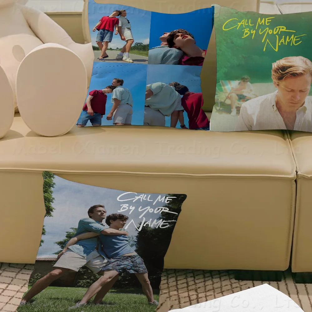 

Call Me By Your Namepillow Cover Sofa Cushion Cover Home Room Decoration Children Gift