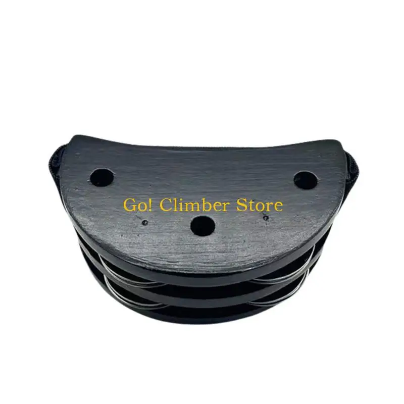 

Q84C Foot Tambourine Percussion with Double Row Steel Bells for Guitar Player