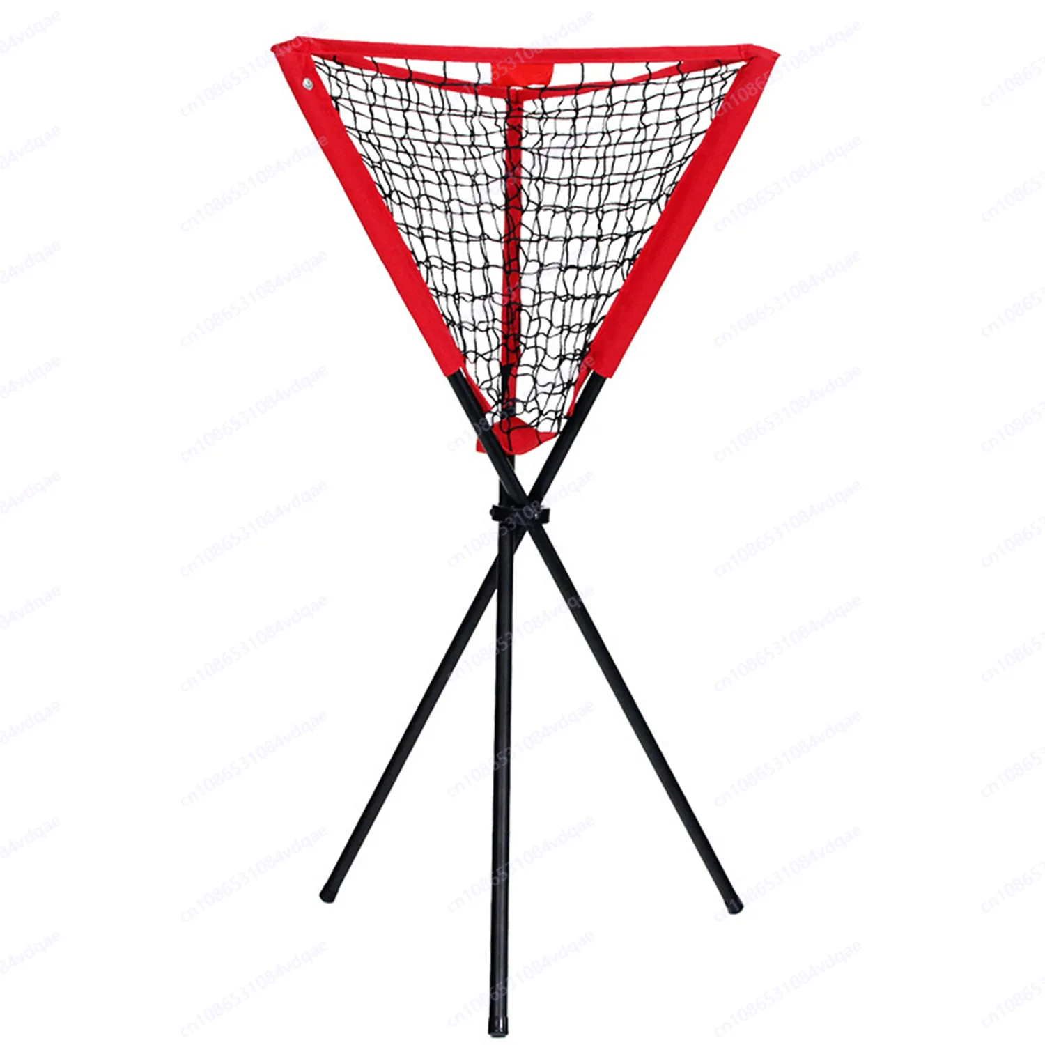 

Baseball ball collector portable Ball net bat softball bAll net pocket baLl rack storage tripod outdoor training