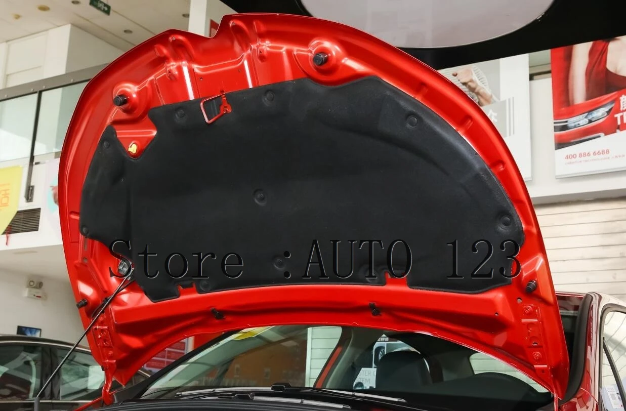 DIRRONA Coussin Isolation Thermique Et Phonique Capot Moteur Pour Citroën Elysee (2013-2019) – Tapis Anti-Chaleur Et Insonorisation Moteur