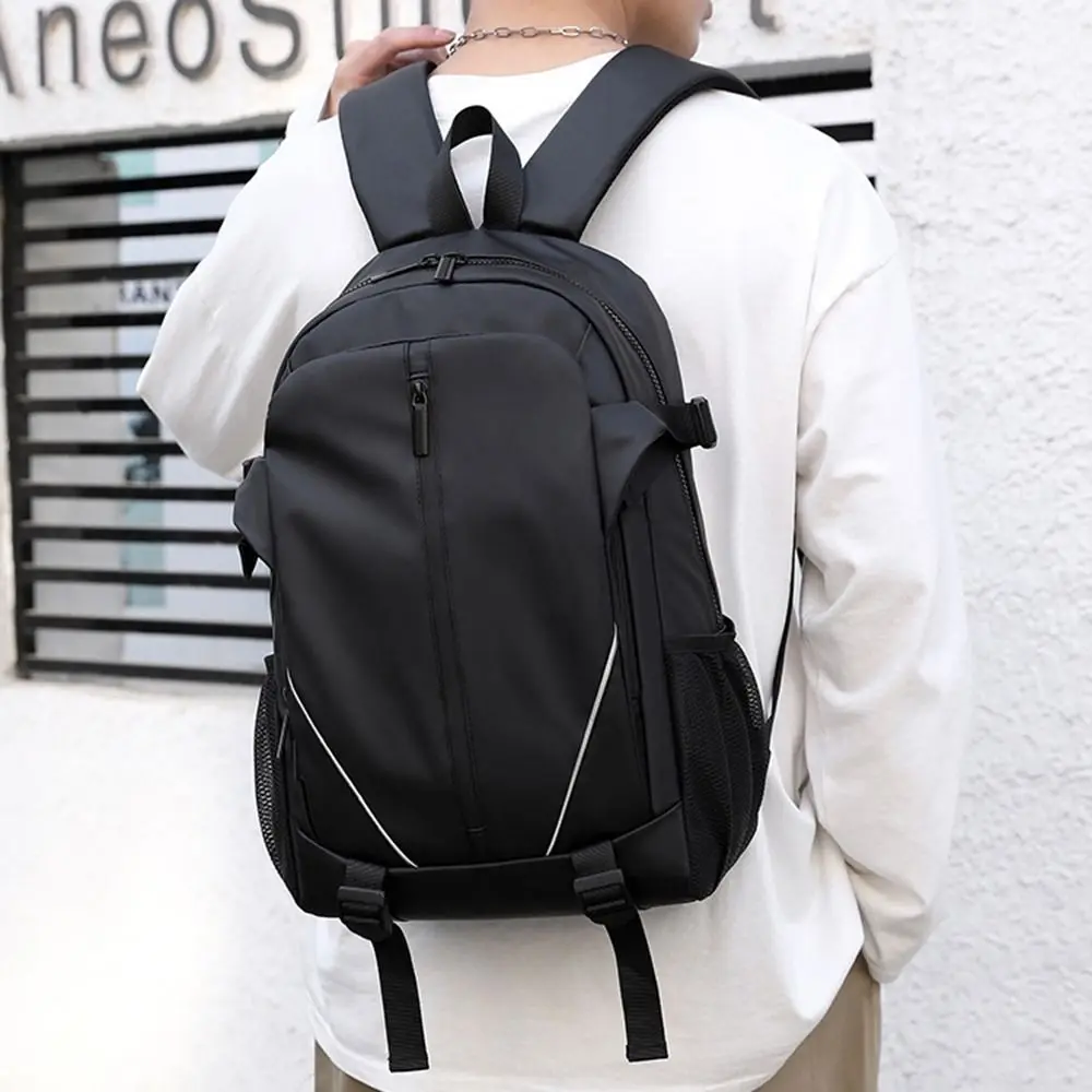Large Capacity Business Backpack Multi-Compartment Waterproof Student School Bag Wear-resistant Breathable Casual Shoulder Bag