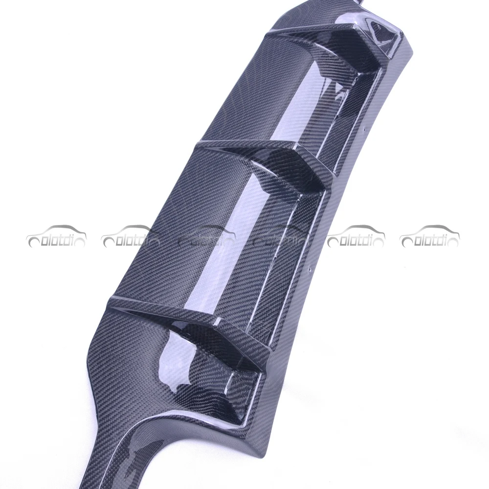 Car Parts a Style Carbon Fiber Fin Spoiler Diffuser Rear Bumper Lip for SL R230 2003-2008