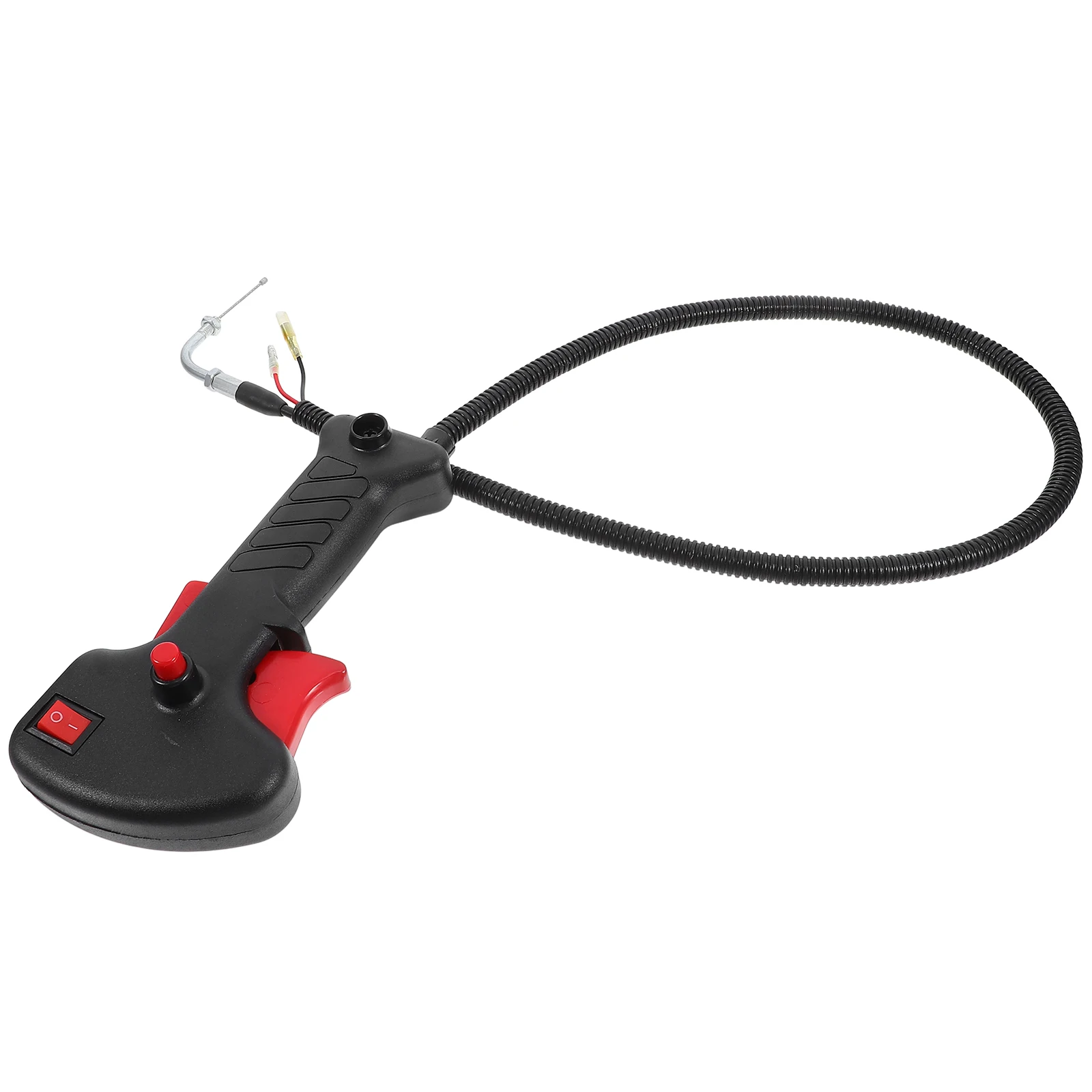 مقبض التشذيب مع قبضة اليد اليمنى المريحة القابلة للتعديل للعناية بالعشب - مجموعة كابل تبديل الزناد الكامل المتوافقة