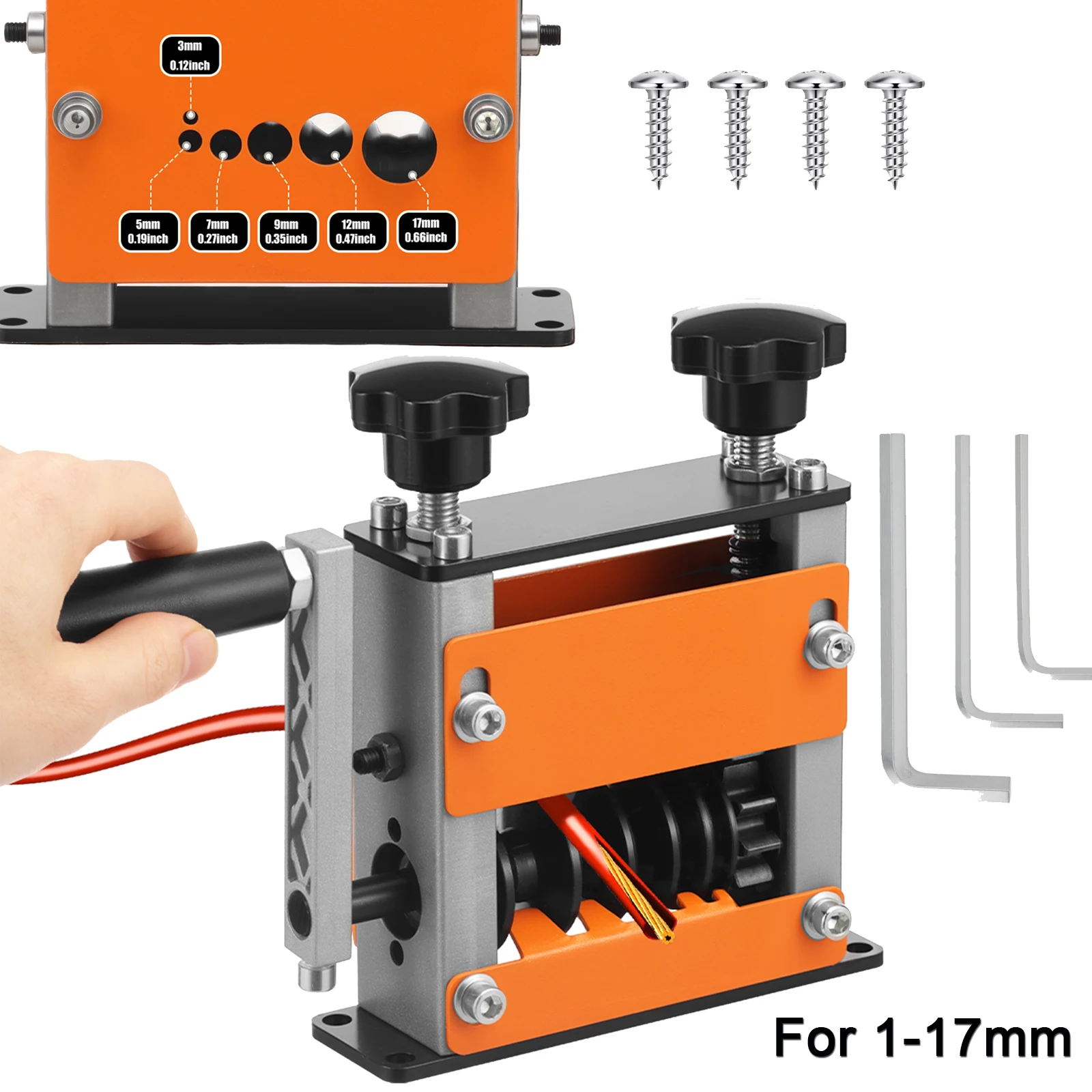 

Машина для зачистки проводов, диаметр 1-17 мм, ручной и электрический инструмент для зачистки проводов с 6 каналами и 5 лезвиями для эффективной прокладки кабеля