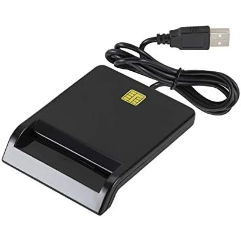 Universal Portable Smart Card Reader for Bank Card Card ID CAC DNIE ATM IC SIM Card Reader for Android Phones and Tablet