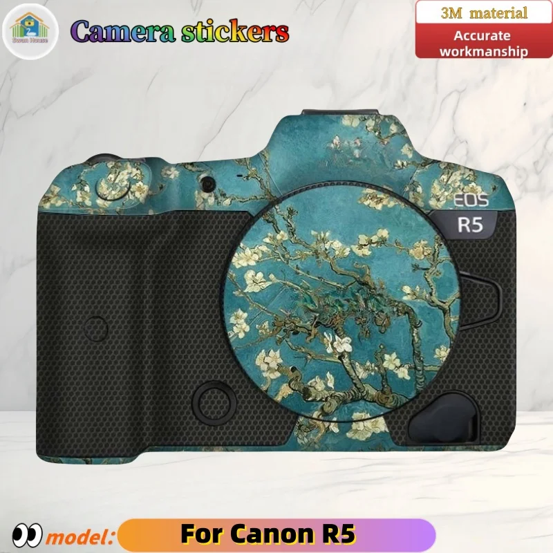 For Canon R5 Camera stickers, DIY skin,Precision tailoring wear-resistant protective film