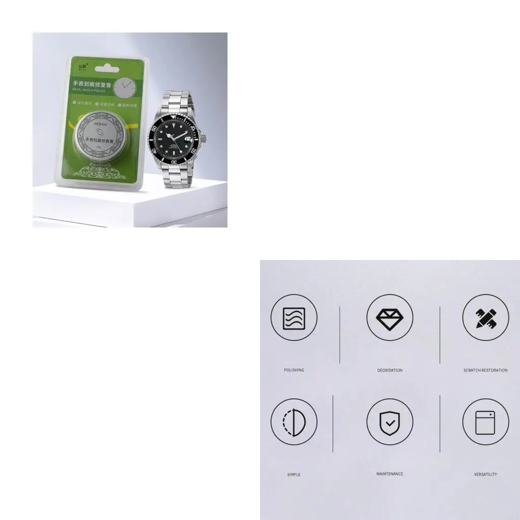 

Крем для ремонта царапин на часах, крем для полировки металлических часов, ювелирных изделий, полирующий крем для металла