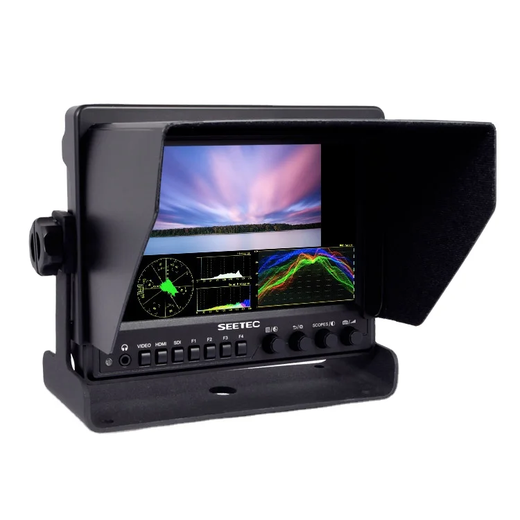 7 inch IPS SDI 1280*800 broadcast camera monitor photo studio accessories