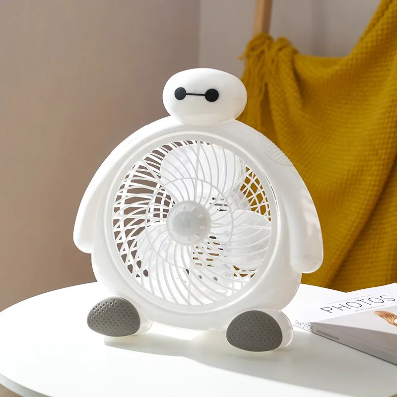 Cartoon fan, household desktop fan, mini dormitory small fan, office folding fan, student small electric fan