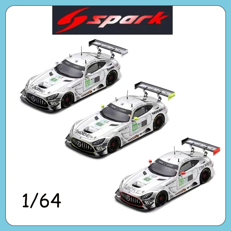 

Spark 1:64 Mercedes-Benz AMG LMGT3 2025 Le Mans Endurance Race Модель No 60/61/63