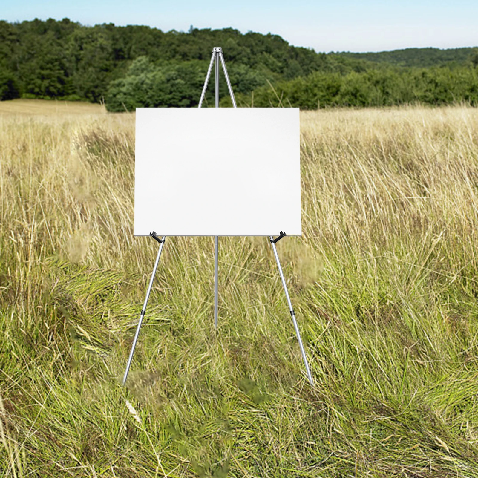 Caballete de exhibición con trípode, soporte para marco de fotos, tableros de arte, tablero de madera, carteles de lona