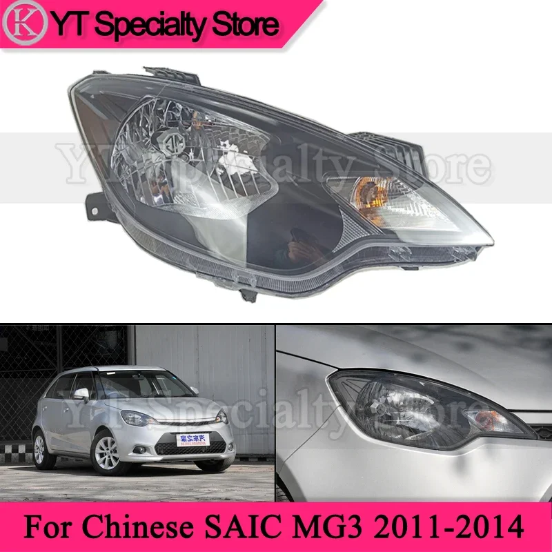 

Kamshing Front Bumper Headlight For SAIC MG3 2011-2014 Front Head Light Headlamp Head Lamp