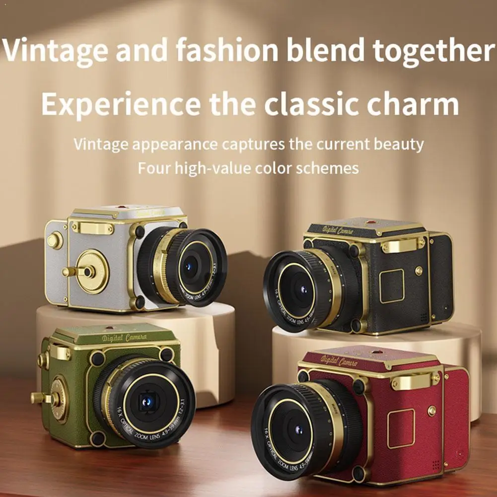 

Simulated Dual-Lens Reflex Digital Camera, Retro Portable Mini Camera, Student Portable CCD Camera, Atmosphere Display Piece