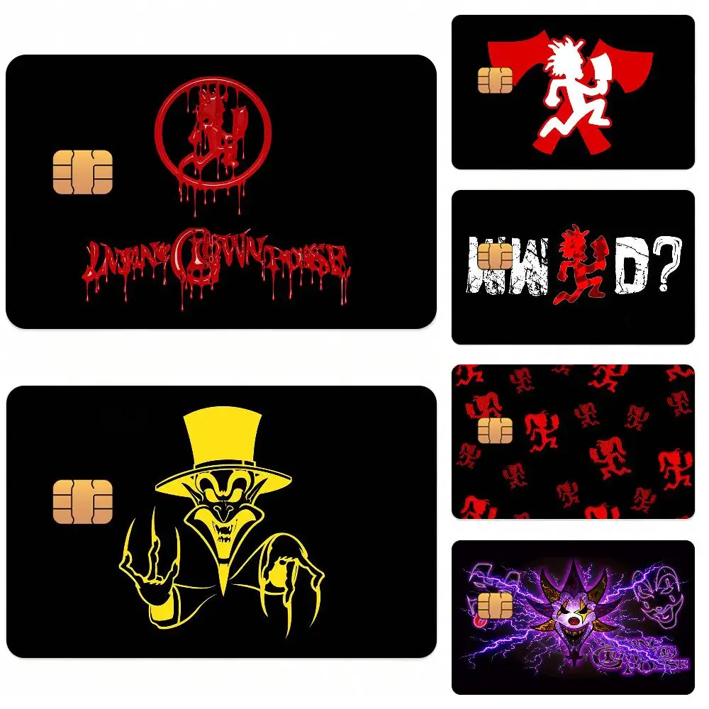 Band I-Insane Clown Posse Credit Card Skin Stickers For Bank Card Bus Metro Card Sticker Waterproof Gift