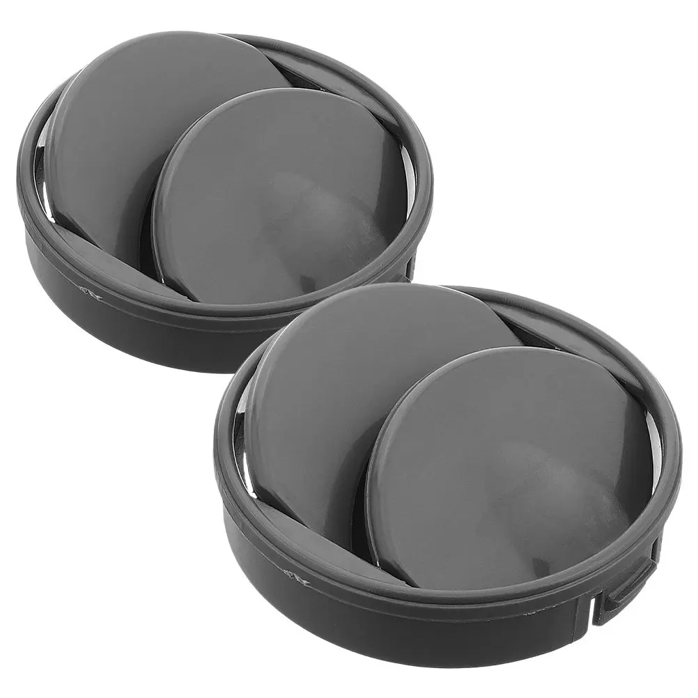 

2Pcs Central Dashboard Air Out Vent Universal Car Air Conditioning Outlet Enhanced Airflow Multi Seat Coverage Easy Installation