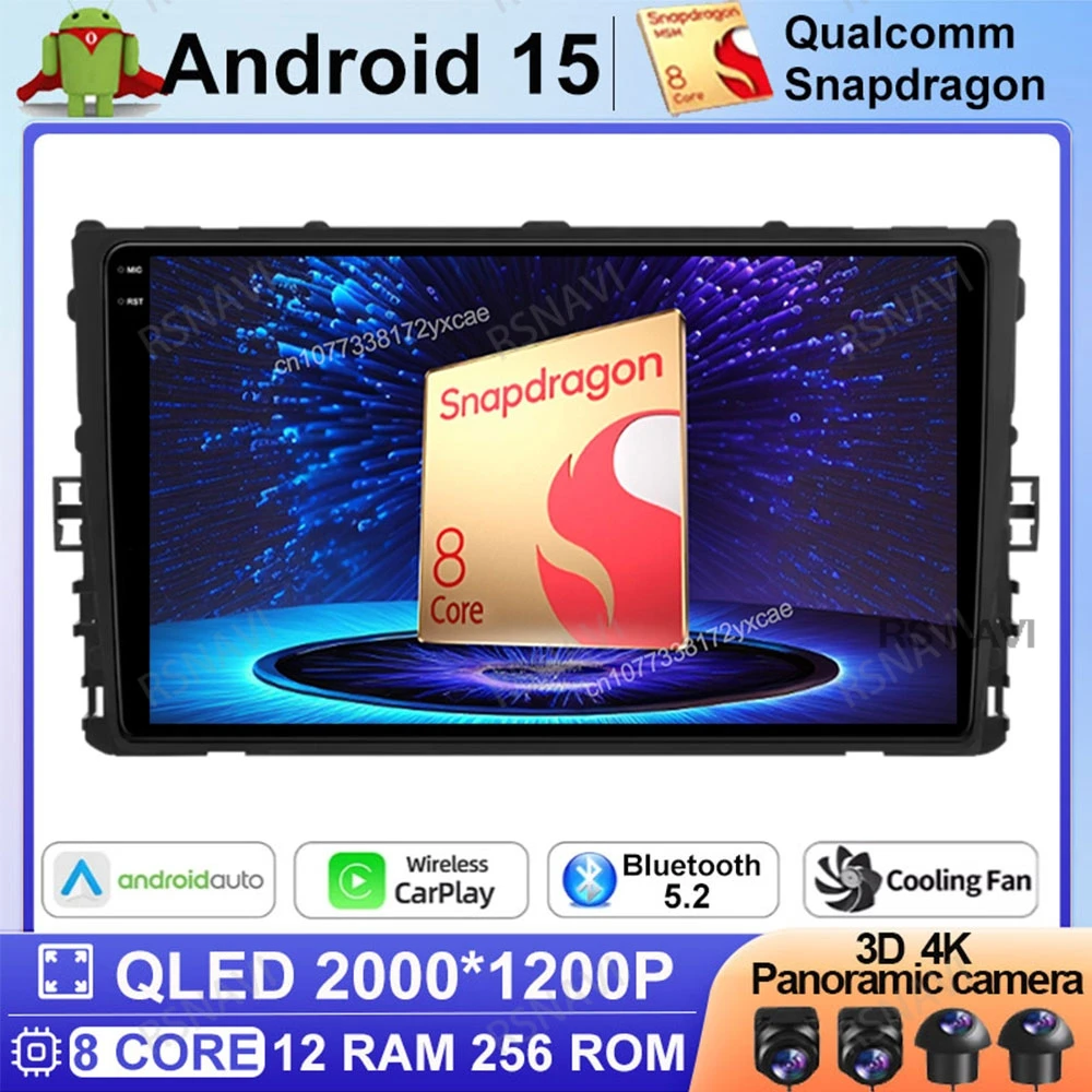 Автомобильное радио Android 15, для VW Volkswagen MQB Polo Plus/T-Cross/Zoals T-Kruis/T- Roc DSP, беспроводной Carplay, авто Viedo Player 4G LTE Автомобильное радио Android 15, для VW Volkswagen MQB Polo Plus/T-Cross/Zoals T-Kruis/T- Roc DSP, беспроводной Carplay, авто Viedo Player 4G LTE