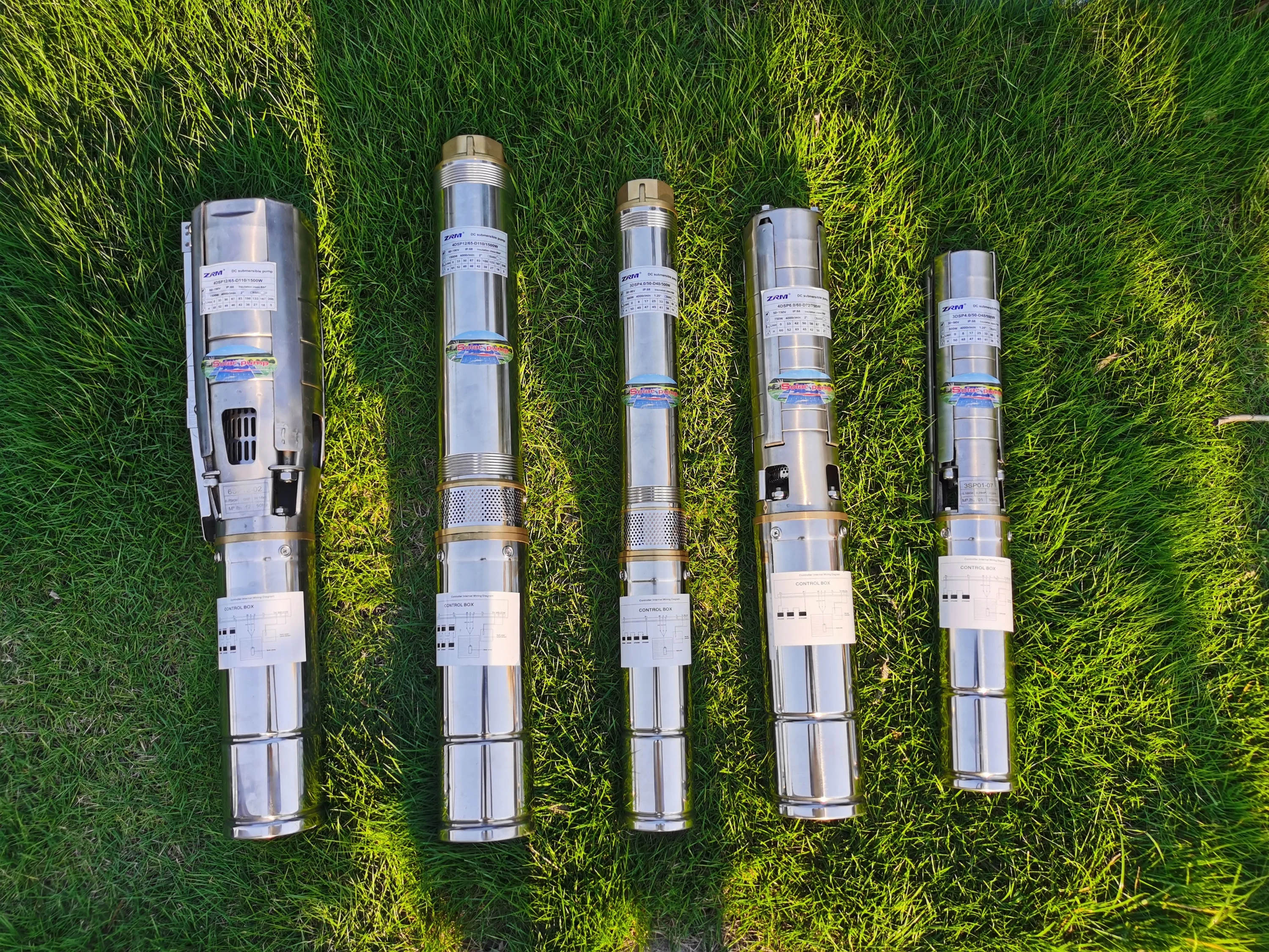 4inch 1500W 110v Energy Saving DC 2HP Solar Powered Submersible Borehole Deep Well Water Pump - Image 4