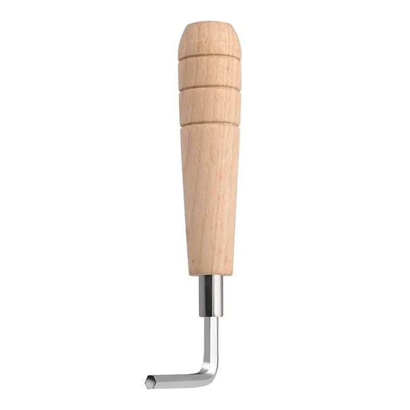 Gitarrenschraubenschlüssel, Sechskant-Einstellstab, Griff aus massivem Holz, Werkzeug zur Tonhöhenverstellung des Gitarrengriffbretts, Zubehör für Musikinstrumente, 1 Stück – Detail 2