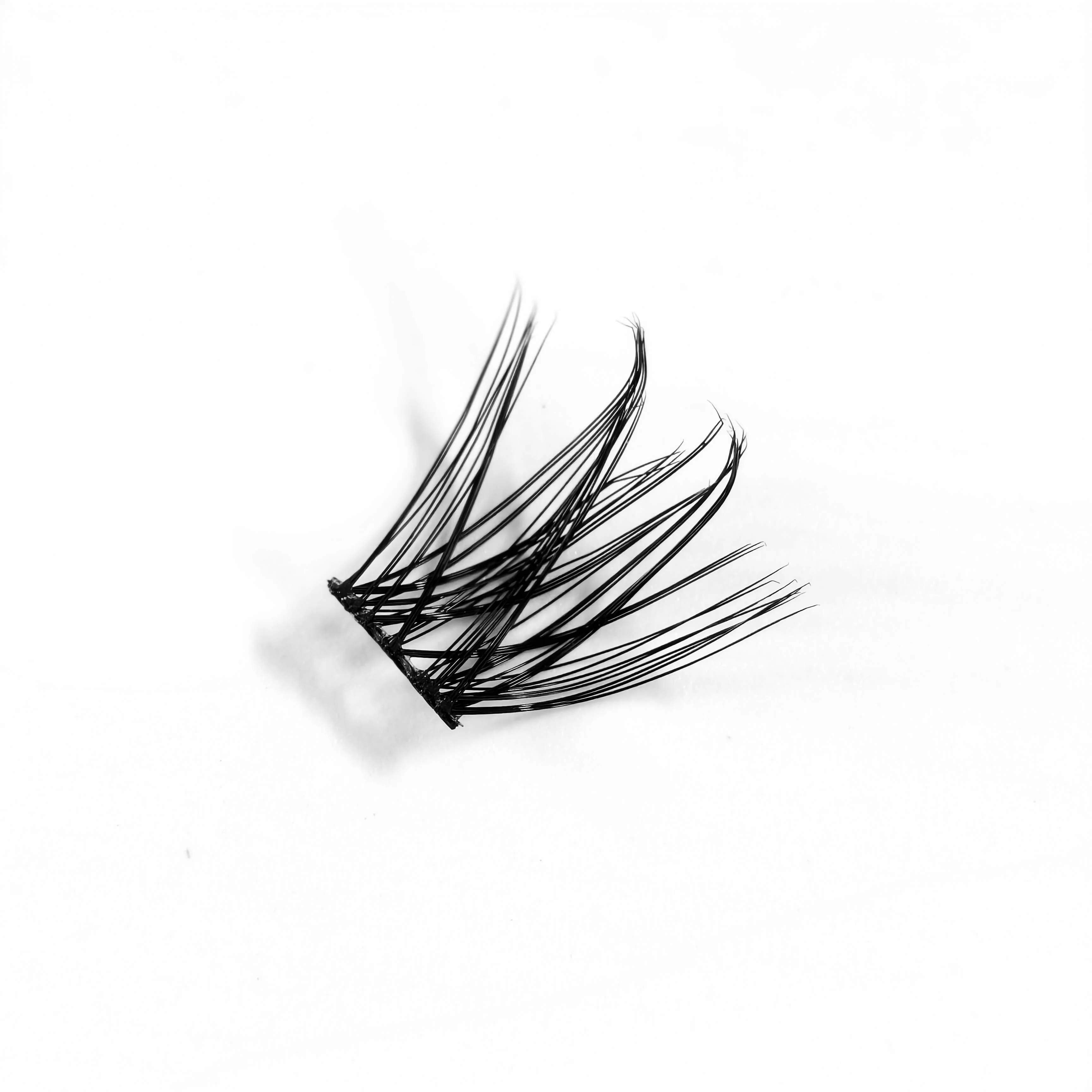 100PCS Cluster Wimpern DIY Einzelne Wimpern Verlängerung 3D Volumen Lash CC Curl Segmentierte Falsche Wimpern Natürliche Flauschige Wimpern – Detail 20