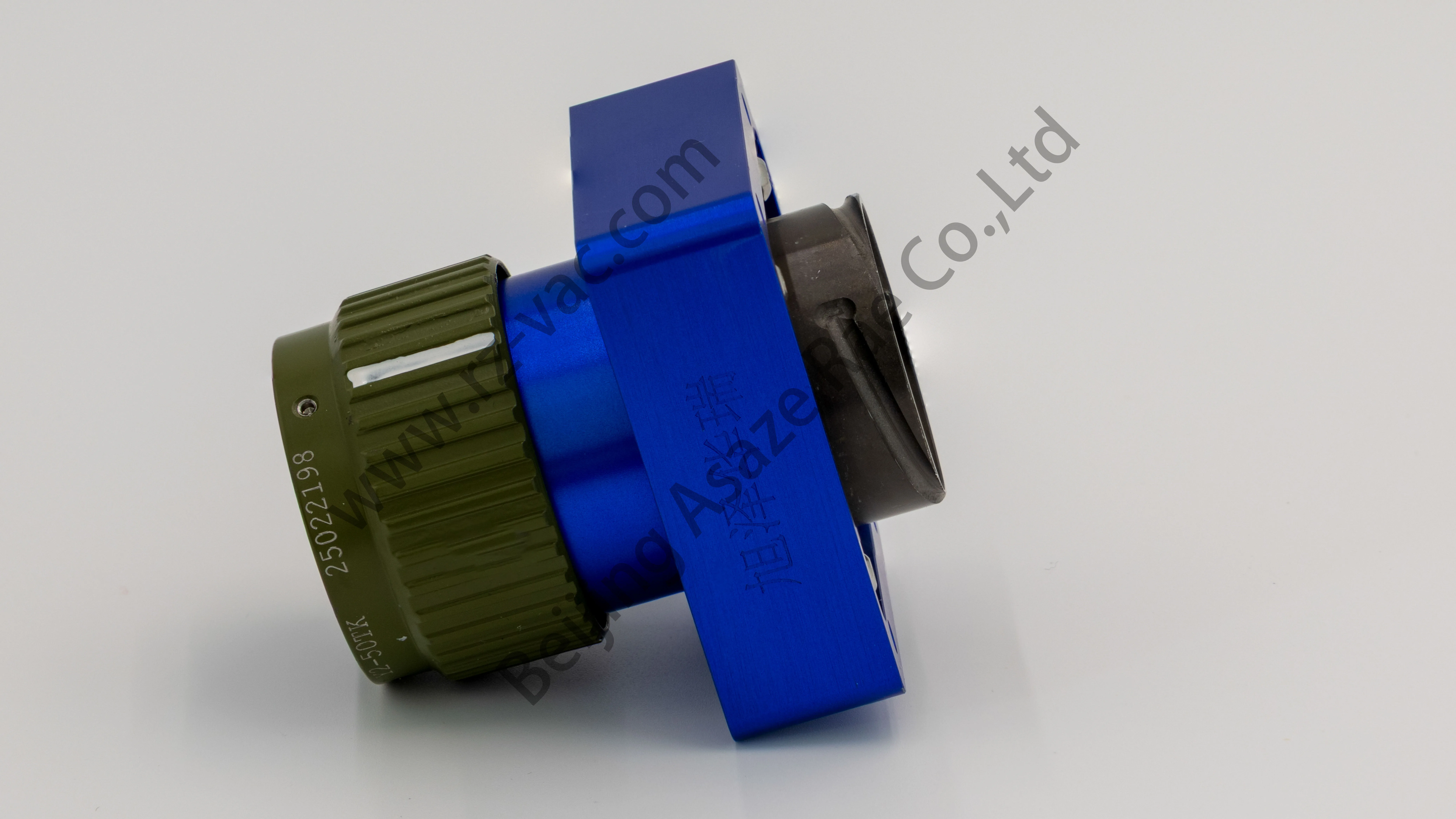 Vacuum Feedthrough One Y2-50 Pin Male/Female Sealed Onto a 50mm*65mm Module Vacuum Hermetic Feedthrough