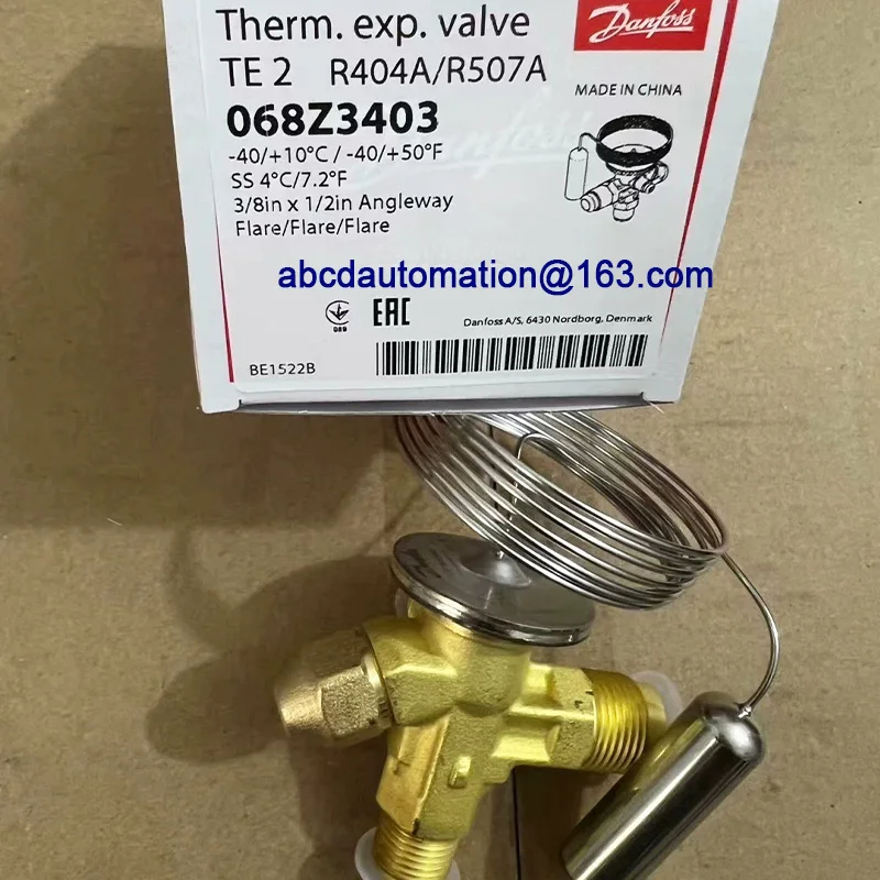 الأصلي دانفوس صمام التمدد الحراري 068Z3400 068Z3403 068Z3206 068Z3209 068Z3346 068Z3348 068Z3405 068Z3411 068Z3404