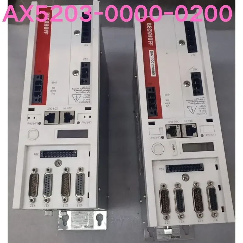 

Second-hand test Ok Servo Drive AX5203-0000-0200