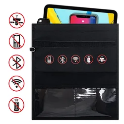 Signal Blocking Bag Mobile Phone Anti-radiation Signal Shielding Bag Faraday Cage Pouch Car Key Radiation Protection Storage Bag