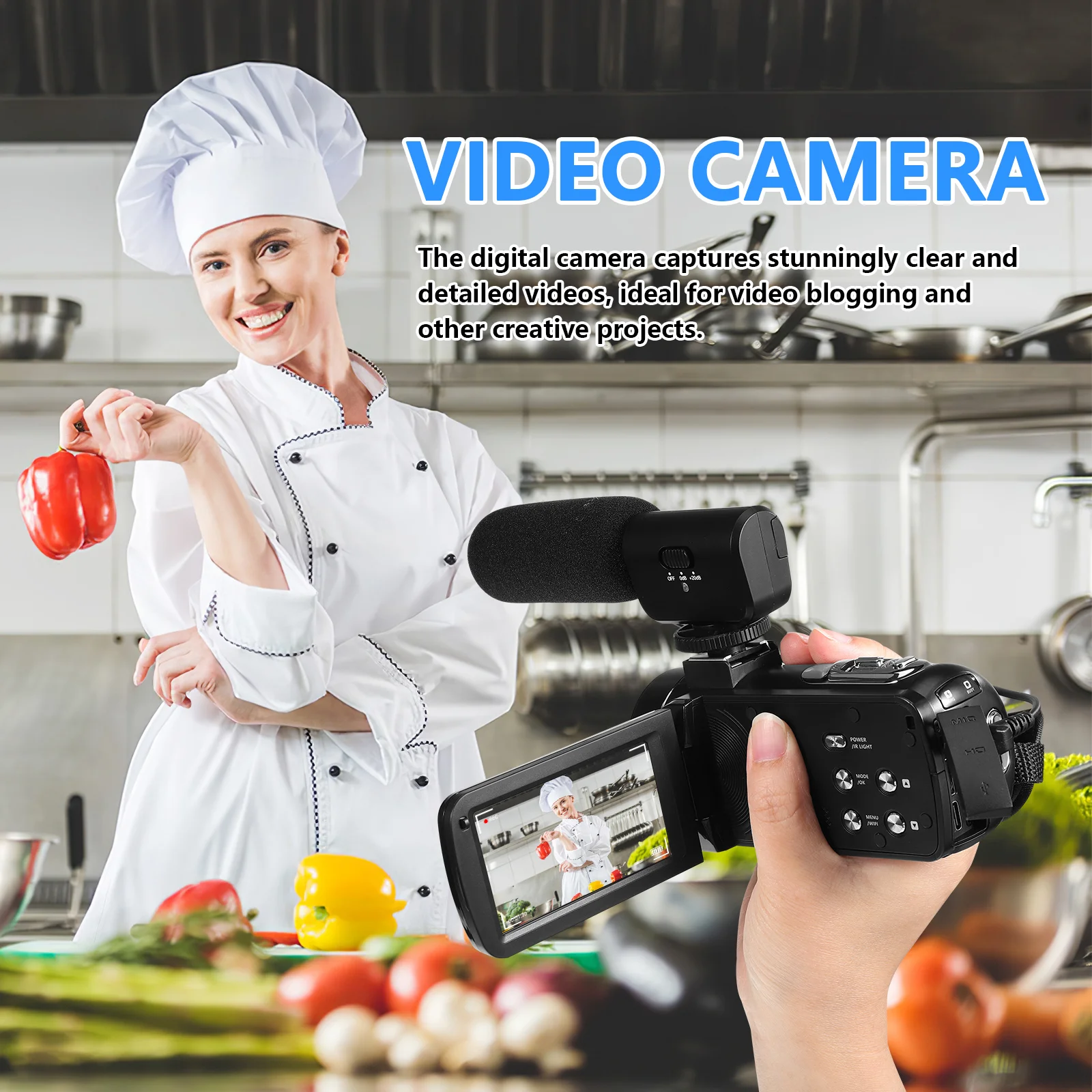 Vintage Camcorder Digital Video Camera Cameras For Filming Vlogging Recorder