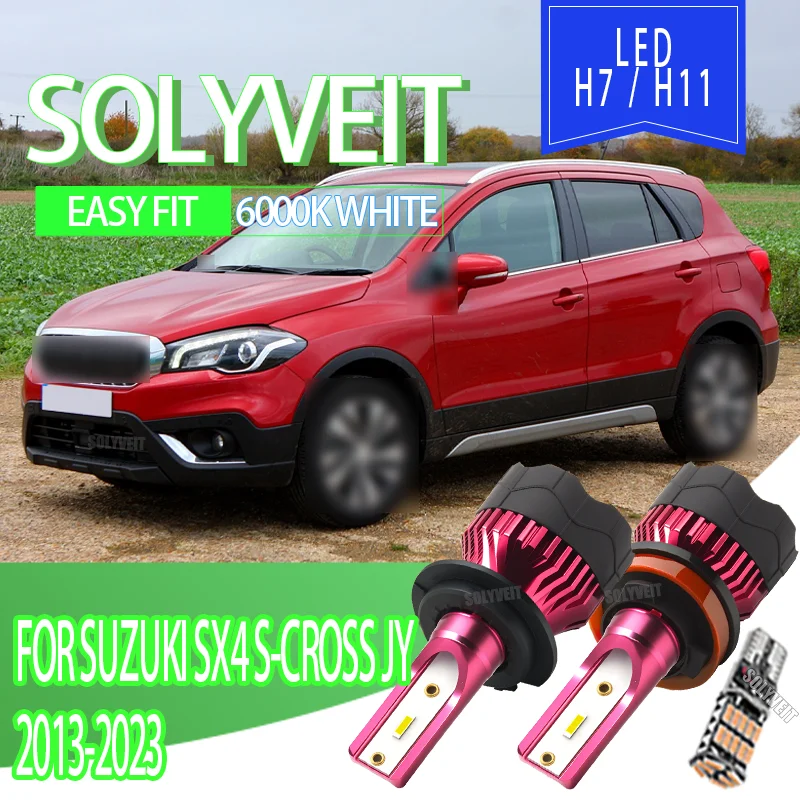 

Car Light Headlights Lamp led lights Fit for Rainy H7/H11 Kit For SUZUKI SX4 S-Cross JY 2013 2014 2015 2016 2017 2018 2019-2023