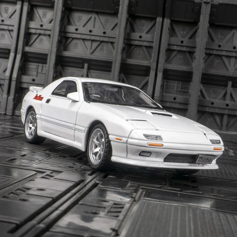 Pour 1:32 échelle RX7 alliage moulé sous pression modèles de voiture jouet avec son lumière retirer modèle voiture jouets pour enfants anniversaire cadeaux à collectionner