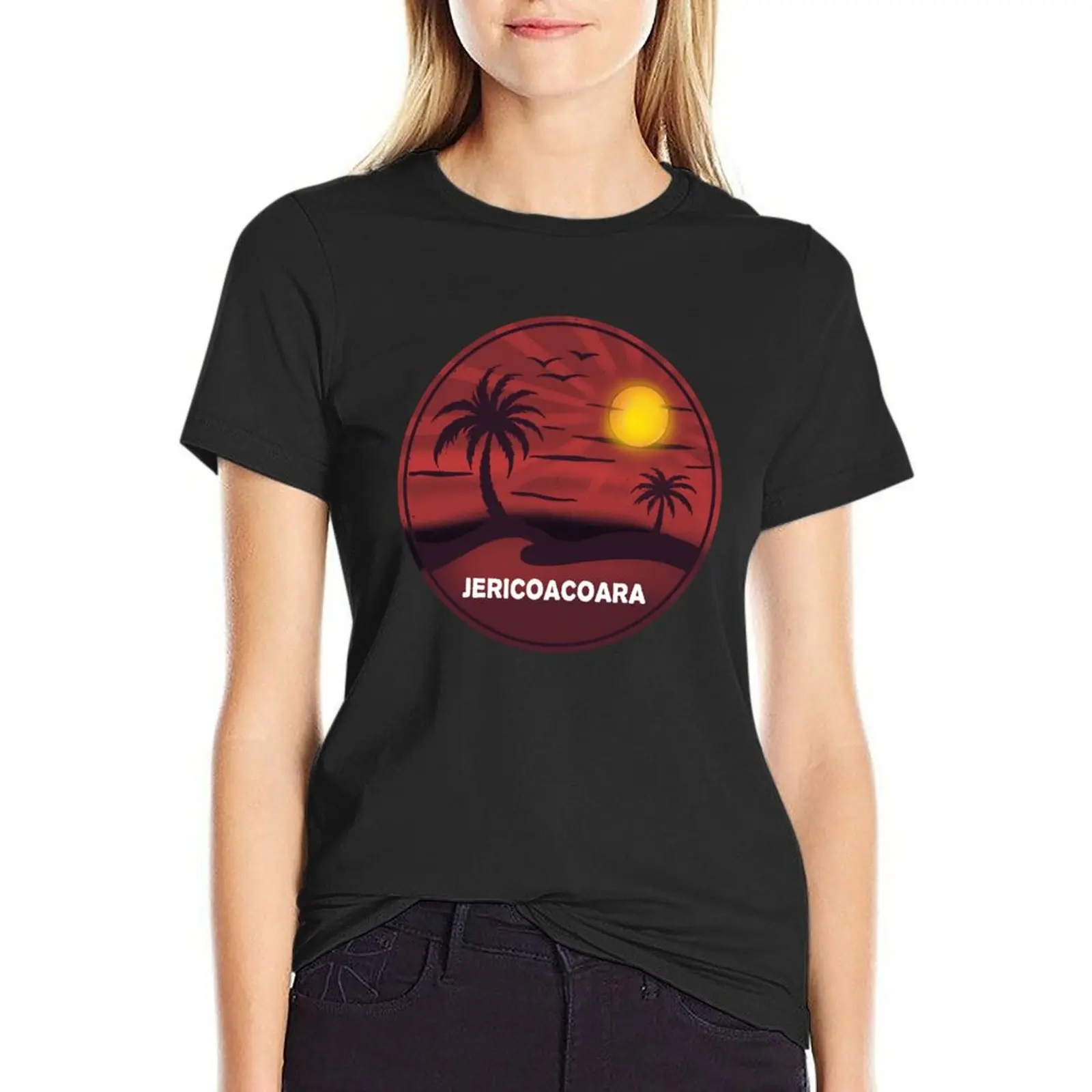 

Jericoacoara T-Shirt animal print shirt for girls cute tops oversized workout shirts for Women