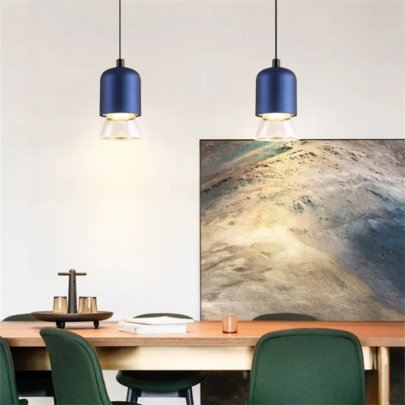 ASHER Modern Style LED Pendant Lights Simply Creative Bedside Hanging Lamp For Home Dining Room Bedroom Bar Decor