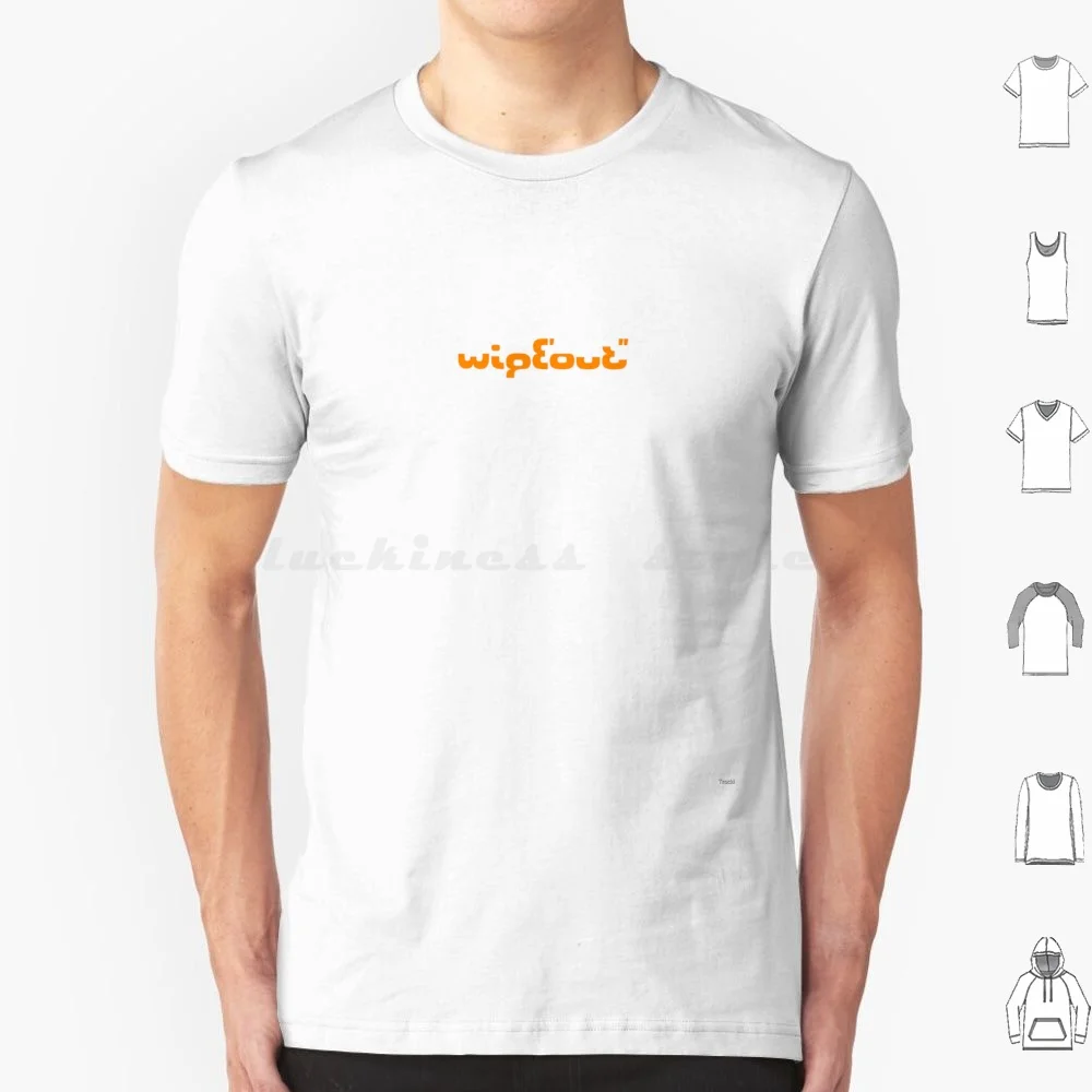 ¡Wipeout! Camiseta 6xl de algodón, camiseta fresca Wipeout Future Racing Game