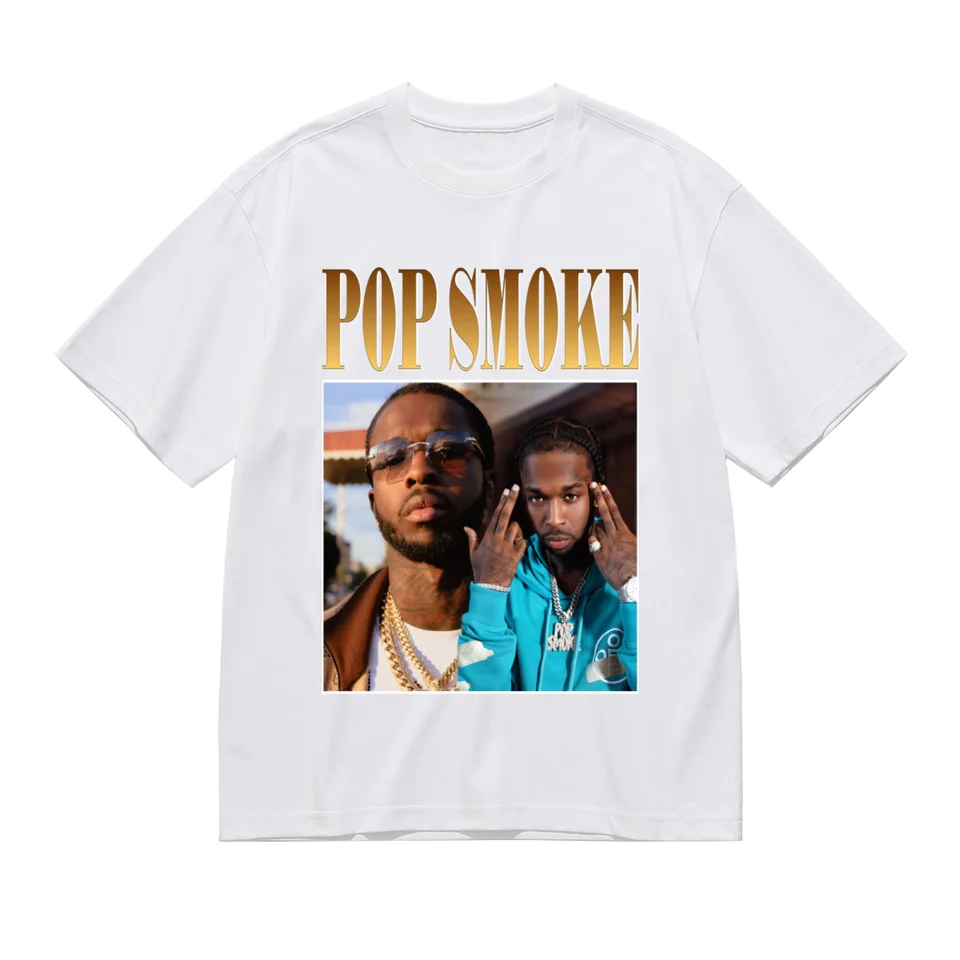 Vintage Pop Culture Rapper Oversized Cotton T-Shirt