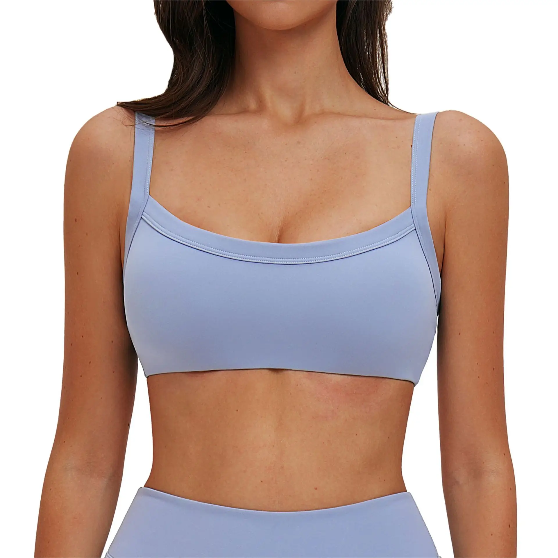 

Maxdutti Shaved Shoulder Straps, Yoga Bra, Hollow Back, Tight Fitting Sports Bra, Outerwear For Running And Fitness