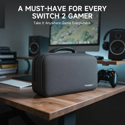 Estuche de viaje portátil de carcasa dura con 12 ranuras para tarjetas de juego para Nintendo Switch - Estuche de transporte Protección total