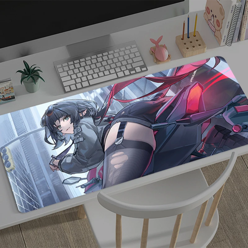 لوحة ماوس جديدة Zenless Zone Zero Jane Doe كبيرة ماوس حصيرة لعبة مكتب السجاد لينة المضادة للانزلاق سطح المكتب الكمبيوتر السجاد ماوس الوسادة #4