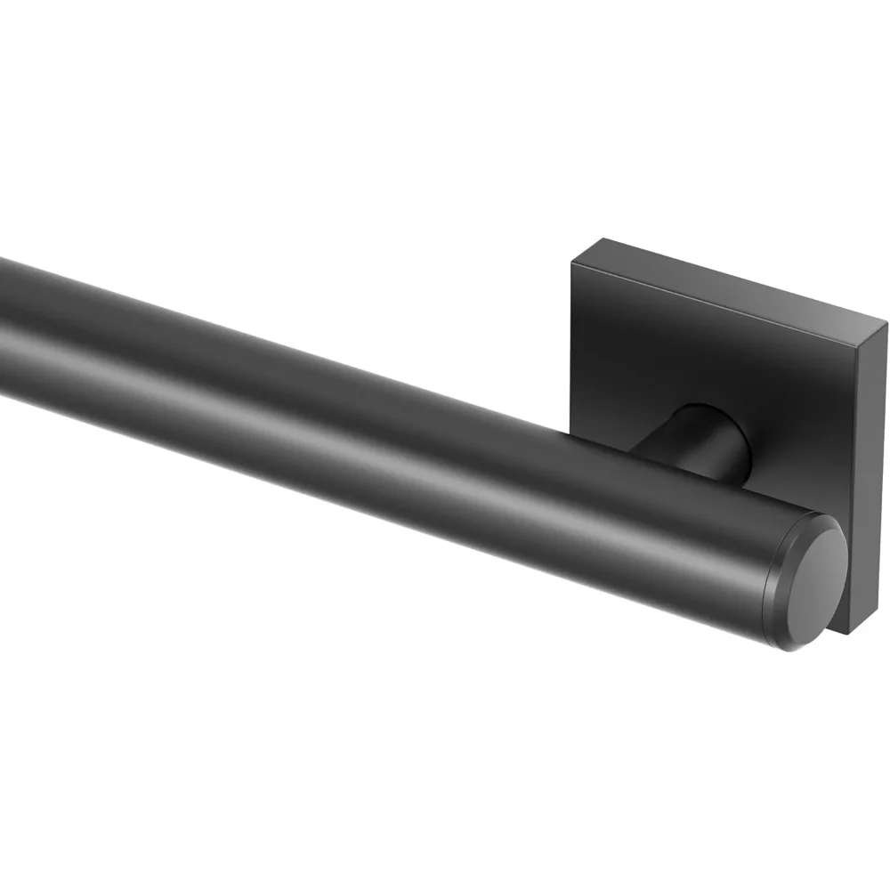 

940MX Elevate 12 L Grab Bar, Matte Black/ADA Compliant Stainless Steel Safety Grab Bar for Bathroom