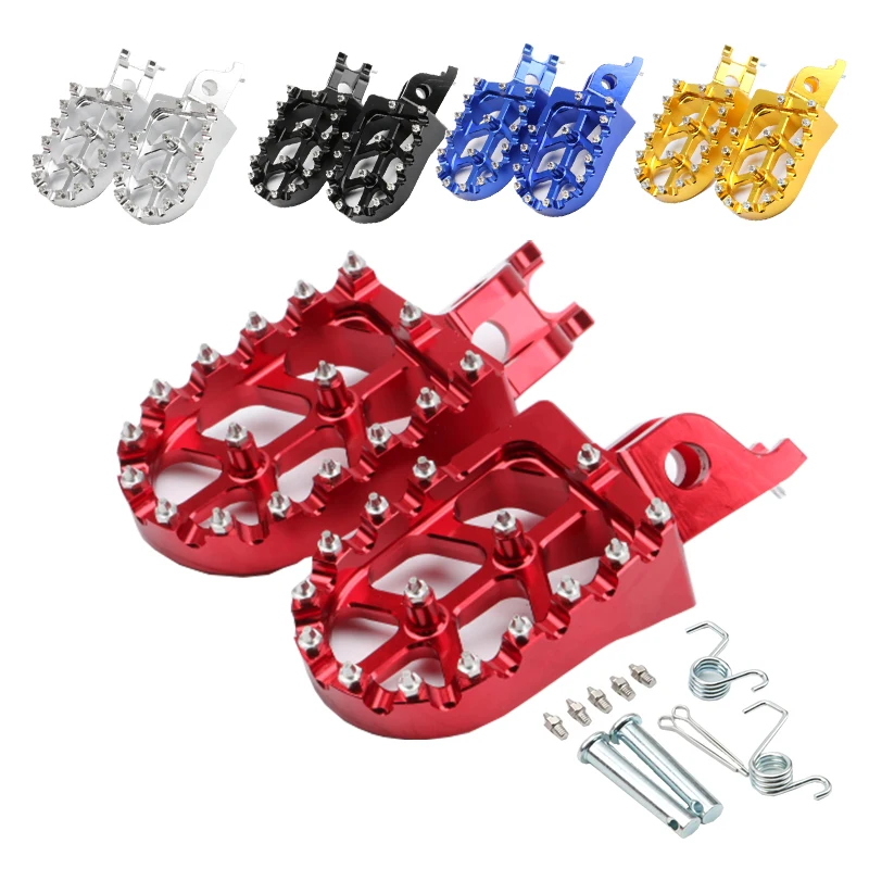 Apoio para os pés da motocicleta para honda crf 150r 250r 250rx 250rally 250m 250l 250x 300l 300rally crf450 cr125 cr250